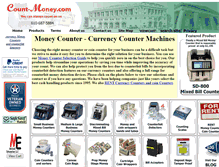 Tablet Screenshot of count-money.com